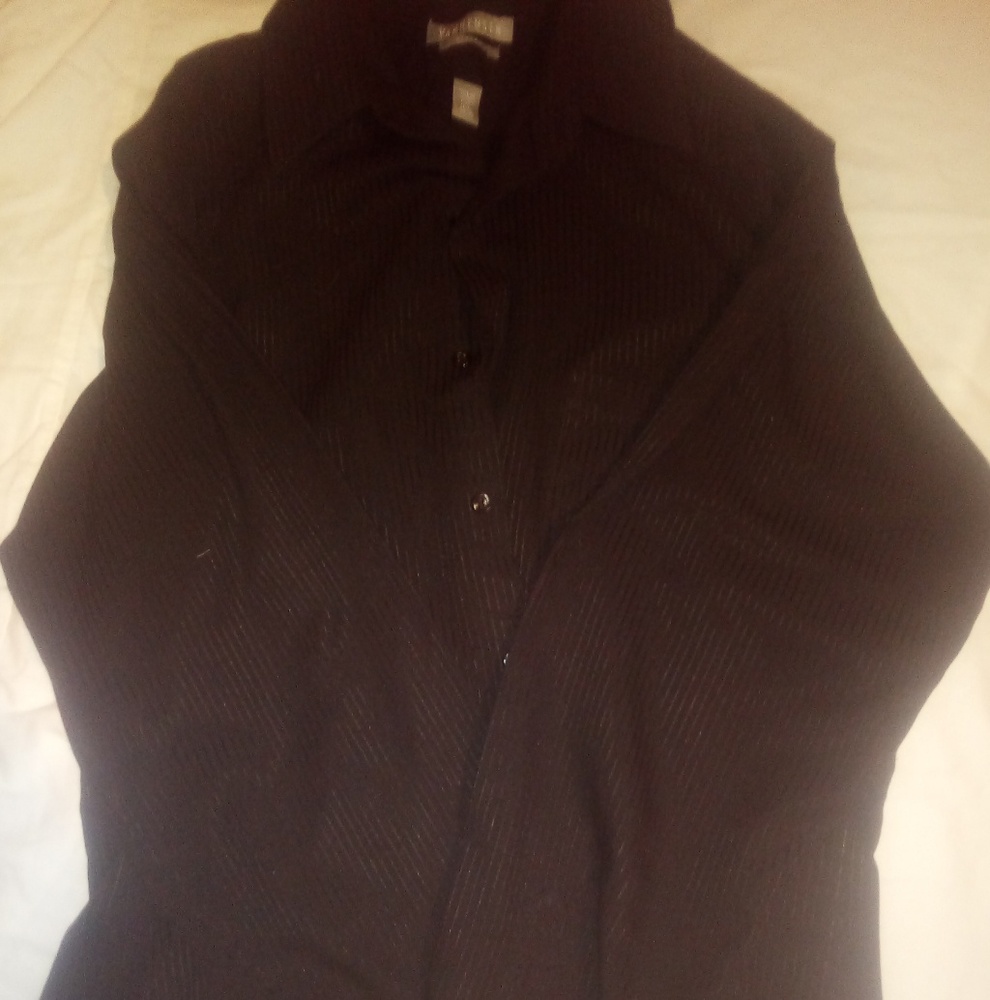 Van hussen fitted satin